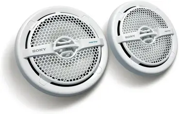 JBL MS6510 Boat Marine Audio White 6.5" inch Dual Cone Stereo Speakers 6-1/2"