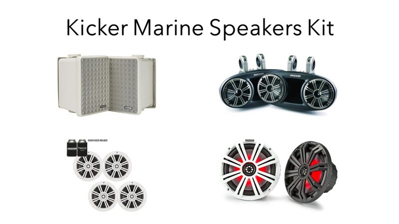 Kicker Marine Speakers Kit