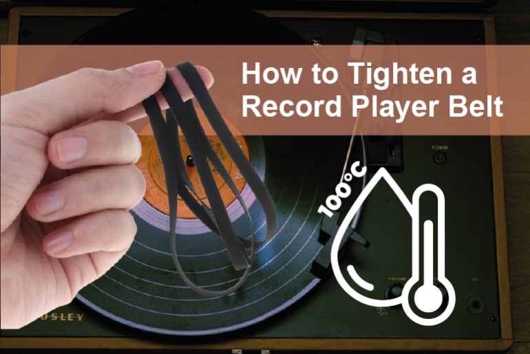 How to Tighten a Record Player Belt