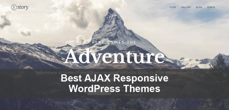 Best AJAX Responsive WordPress Themes